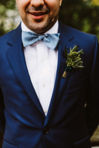Roundhouse wedding flowers boutonniere photo